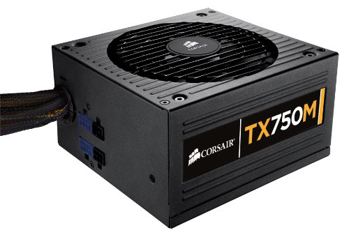 Corsair TX750M 750 W 80+ Bronze Certified Semi-modular ATX Power Supply