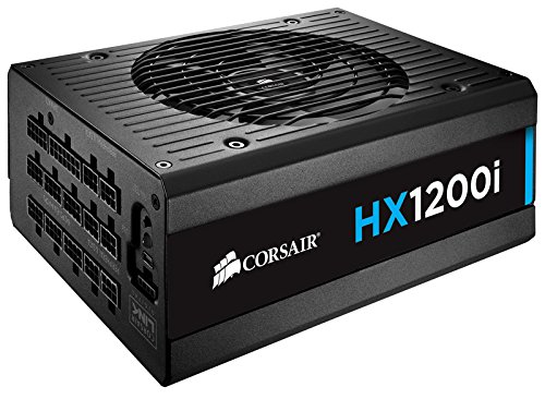 Corsair HX1200i 1200 W 80+ Platinum Certified Fully Modular ATX Power Supply