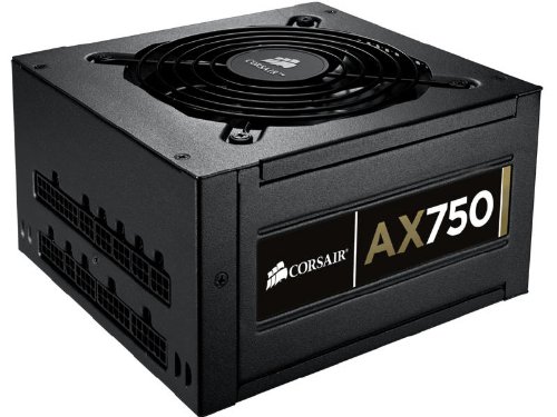 Corsair AX750 750 W 80+ Gold Certified Fully Modular ATX Power Supply