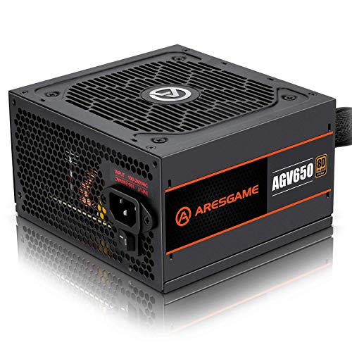 ARESGAME AGV 650 W 80+ Bronze Certified ATX Power Supply