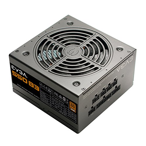 EVGA 550 B3 550 W 80+ Bronze Certified Fully Modular ATX Power Supply