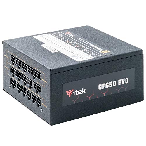 iTek GF EVO 650 W 80+ Gold Certified Fully Modular ATX Power Supply