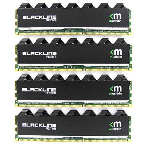 Mushkin Blackline 32 GB (4 x 8 GB) DDR4-2400 CL15 Memory