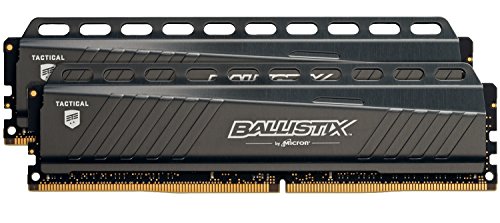 Crucial Ballistix Tactical 16 GB (2 x 8 GB) DDR4-2666 CL16 Memory