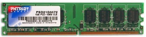 Patriot Signature 1 GB (1 x 1 GB) DDR2-667 CL5 Memory