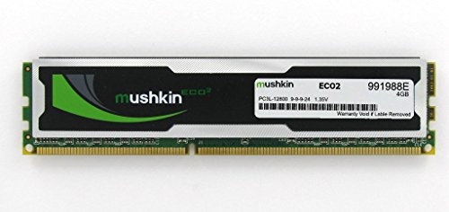 Mushkin ECO2 4 GB (1 x 4 GB) DDR3-1600 CL9 Memory