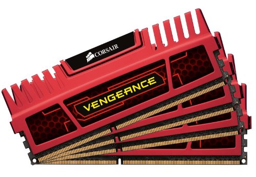 Corsair Vengeance 16 GB (4 x 4 GB) DDR3-2400 CL9 Memory