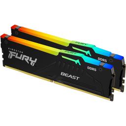 Kingston FURY Beast RGB 32 GB (2 x 16 GB) DDR5-6000 CL36 Memory