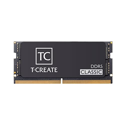 TEAMGROUP T-Create Classic 32 GB (1 x 32 GB) DDR5-5200 SODIMM CL42 Memory