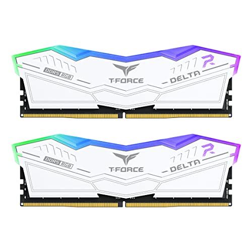 TEAMGROUP T-Force Delta RGB 48 GB (2 x 24 GB) DDR5-7600 CL36 Memory