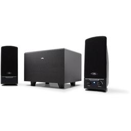 Cyber Acoustics CA3001WB 14 W 2.1 Channel Speakers