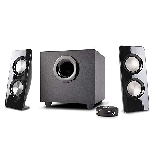 Cyber Acoustics Curve Storm 22 W 2.1 Channel Speakers