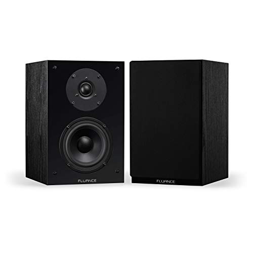 Fluance SX6-BK 100 W 2.0 Channel Speakers
