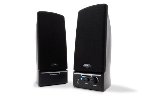 Cyber Acoustics CA-2012RB 1.5 W 2.0 Channel Speakers