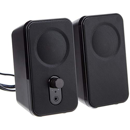 AmazonBasics V216US 4.6 W 2.0 Channel Speakers
