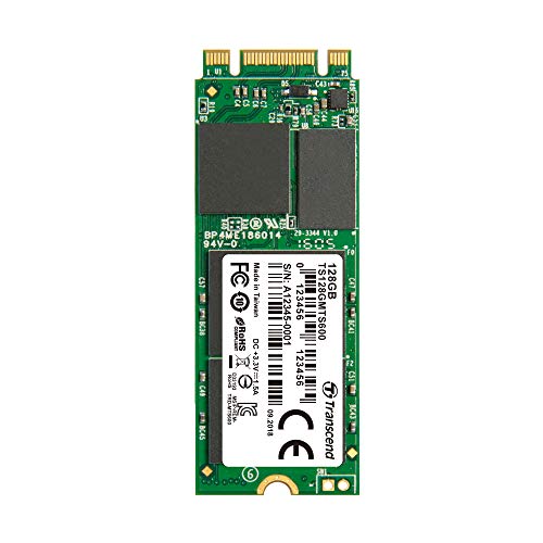 Transcend MTS600 128 GB M.2-2260 SATA Solid State Drive