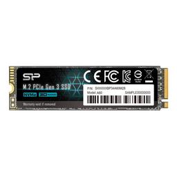 Silicon Power P34A60 256 GB M.2-2280 PCIe 3.0 X4 NVME Solid State Drive