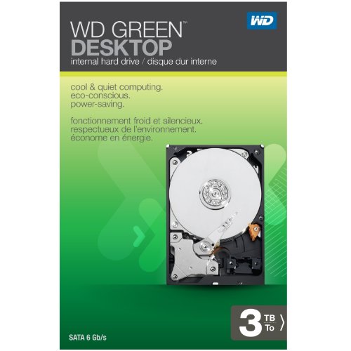 Western Digital Caviar Green 3 TB 3.5" 5400 RPM Internal Hard Drive