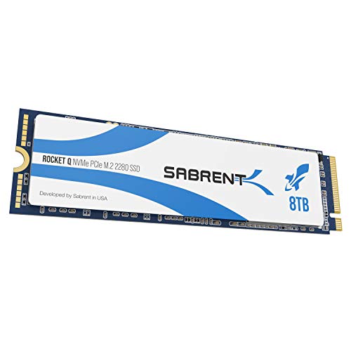 Sabrent Rocket Q 8 TB M.2-2280 PCIe 3.0 X4 NVME Solid State Drive