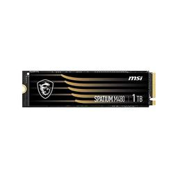 MSI SPATIUM M480 1 TB M.2-2280 PCIe 4.0 X4 NVME Solid State Drive