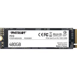 Patriot P310 480 GB M.2-2280 PCIe 3.0 X4 NVME Solid State Drive