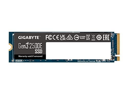 Gigabyte Gen3 2500E 1 TB M.2-2280 PCIe 3.0 X4 NVME Solid State Drive