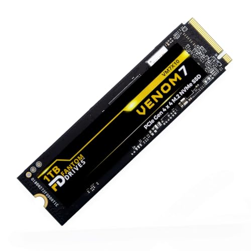 Fantom Drives VENOM7 1 TB M.2-2280 PCIe 4.0 X4 NVME Solid State Drive