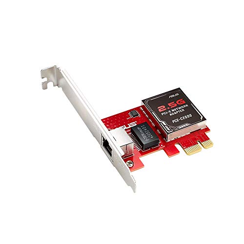 Asus PCE-C2500 100 Mb/s Ethernet PCIe x1 Network Adapter